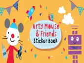 Arty Mouse Sticker Book