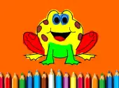 BTS Funny Frog Coloring Book