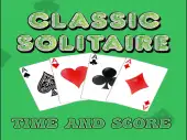 Classic Solitaire: Time and Score