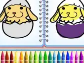 Coloring Bunny Book