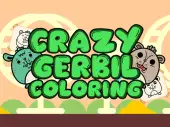 Crazy Gerbil Coloring