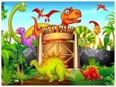 Dinosaurs Jigsaw Deluxe