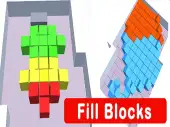 Fill cubes : Trending Hyper Casual Game