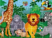 King of Jungle Jigsaw