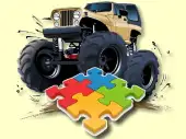 Monster Truck Jigsaw Challenge