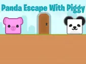 Panda Escape With Piggy