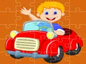 Pedal Cars Jigsaw