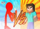 Red Stickman vs Monster School