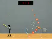 Stick Figure Badminton 3