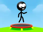 Trampoline Stickman